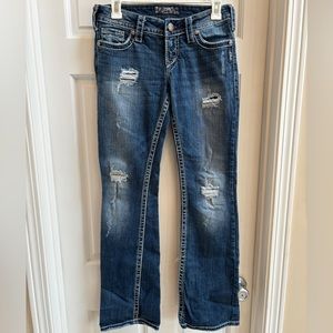 Low-rise Bootcut Jeans